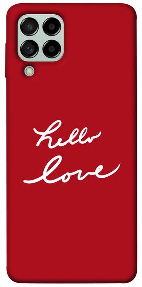 Чохол IBANAN Hello love для Samsung Galaxy M53 5G