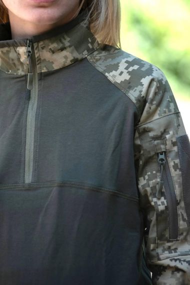 Жіноча тактична сорочка-Убакс еластан Premium mm14 Military | Зображення 2