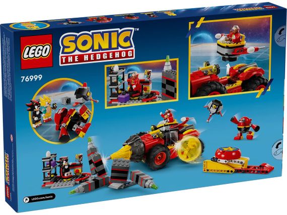 Конструктор LEGO Sonic the Hedgehog Супер Сонік проти Яйця-бурильника 76999 | Зображення 1