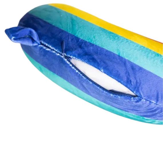 Подушка для шиї Rainbow U-подібна, синій HP-56-13BL | Зображення 2