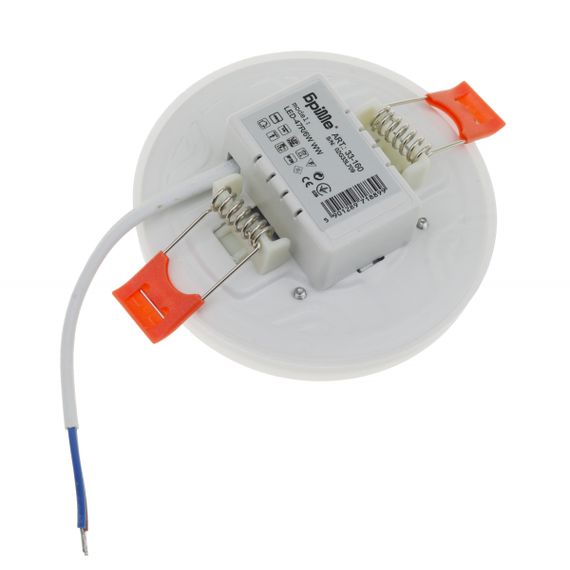 Потолочный врезной  светильник в ванную LED-47R/6W WW | Зображення 5