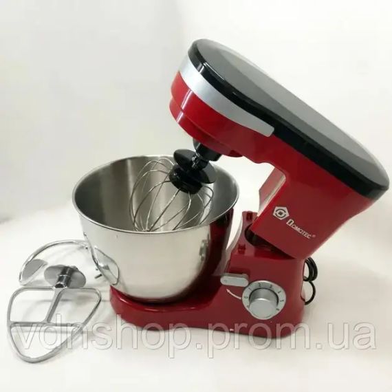 Миксер Domotec MS-1368 / скоростей 6 / чаша 4л / 1500W | Зображення 2