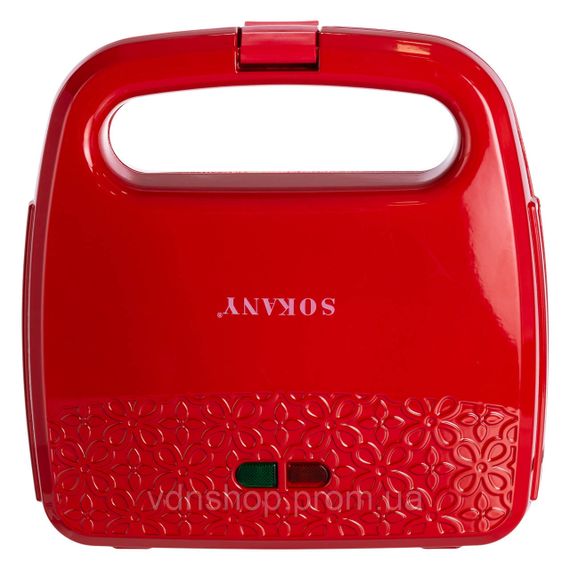Сендвичница  — бутербродница с антипригарным покрытием Sokany SK-08051 | Зображення 4