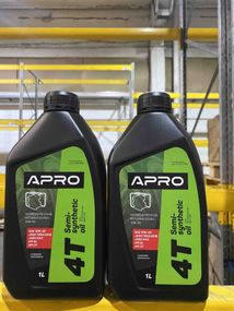 Олива для чотиритактних двигунів напівсинтетична 10W-40 1 л APRO