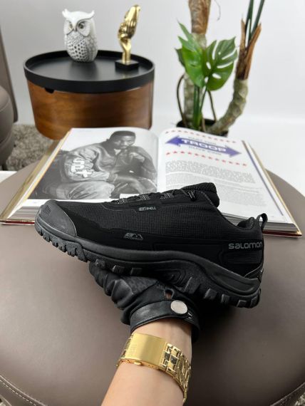 Чоловічі кросівки Salomon Shelter Gore-Tex Black White, В'єтнам 45 29 | Зображення 4