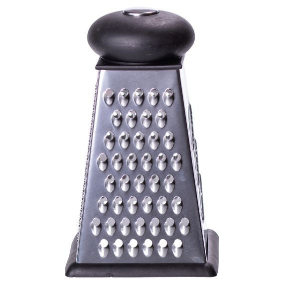 Терка ручная четырехсторонняя 12.5×12.5×21 (см) из нержавейки HP-8-10 | Зображення 1