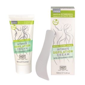 Крем для депиляции HOT Intimate Depilation Cream 100 ml Sex Aura