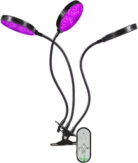 Світлодіодна фітолампа 3 головки з гнучким дизайном, USB живлення та контролером, 60 Вт, XPRO (234568582_516) | Зображення 9