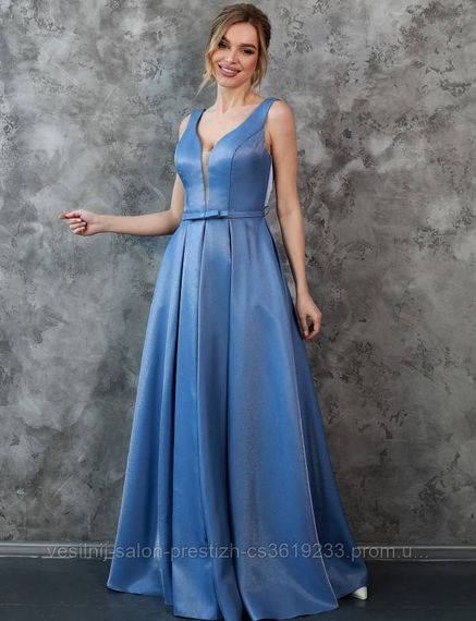 Випускна сукня, колір індиго | Зображення 1