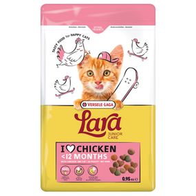 Сухий корм для кошенят з куркою Lara Junior Care, 950 гр
