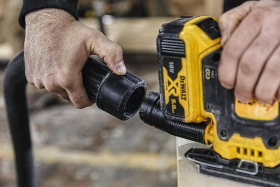 Шлифмашина вибрационная аккумуляторная 115х108 мм DeWALT DCW200N | Зображення 9