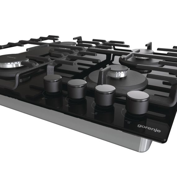 Варочная поверхность Gorenje газ на стекле GT642SYB | Зображення 4