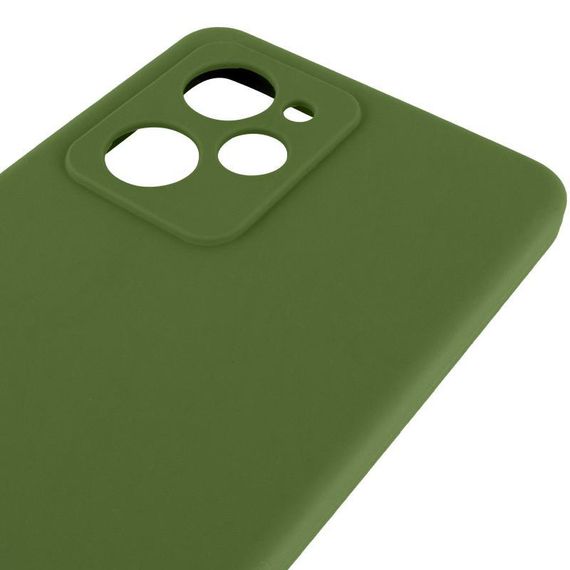Чохол Silicone Cover Ummi Lakshmi Full Camera (AA) для Xiaomi Poco X5 Pro 5G Зелений / Dark green | Зображення 3