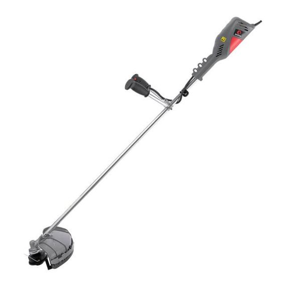 Тример електричний, 1,4 кВт, 7500 об/хв, ширина зрізання 255/420 мм, плавний пуск, котушка + 3-лопатевий ніж | Зображення 1