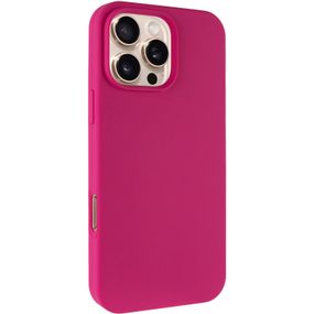Чохол Silicone Case Full Protective (AA) NO LOGO для Apple iPhone 16 Pro (6.3") Червоний / Rose Red