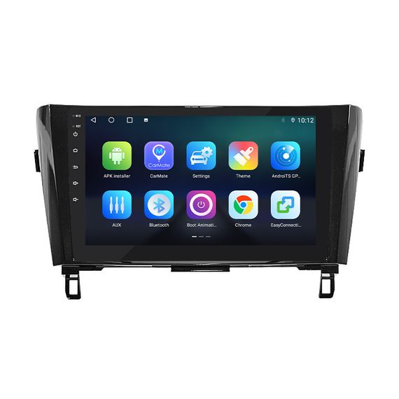 Штатная магнитола Lesko для Nissan Rogue II 2013-2016 экран 10" 4/32Gb/ 4G/ Wi-Fi/ CarPlay Premium GPS Android | Зображення 2