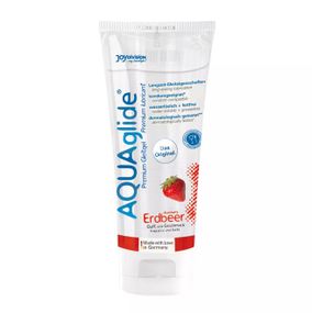 Лубрикант - AQUAglide Strawberry, 100 мл