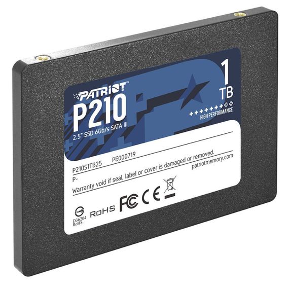 Накопичувач SSD 2.5" 1TB Patriot (P210S1TB25) | Зображення 1