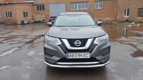 Передняя защита ST008 (нерж) для Nissan X-trail T32/Rogue 2014-2021 гг | Зображення 1