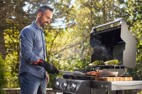 Газовий гриль Weber Spirit E-325 GBS, чорний | Зображення 7