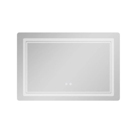 Дзеркало Qtap Cardinal (CA2) 800х600 з LED-підсвічуванням Touch, з антизапотіванням, з димером, рег. темп. кольору (3000-6500K) | Зображення 2