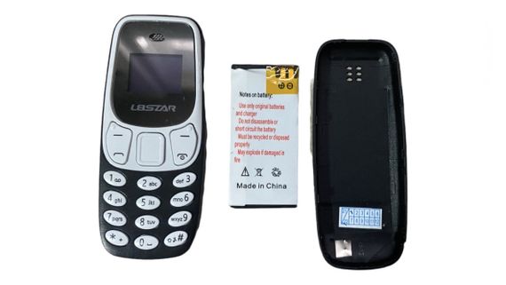 Міні мобільний маленький телефон L8 Star BM10 (2Sim) типу Nokia Чорний (код: SKU-1659788848) | Зображення 3
