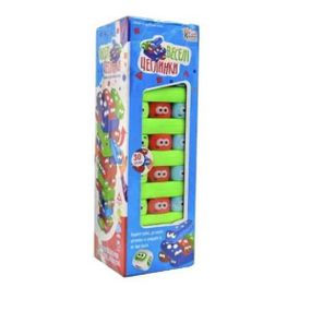 Гра настільна Весела цегла різнокольорова 30 деталей 4Fun Game Club