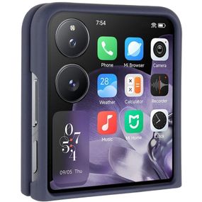 Чохол Foldables Silicone Cover Lakshmi (AAA) для Xiaomi Mix Flip 2 Темно-синій / Midnight blue