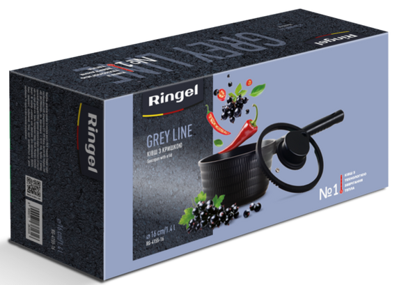 Ківш Ringel Grey Line (1.4 л) 16 см | Зображення 5