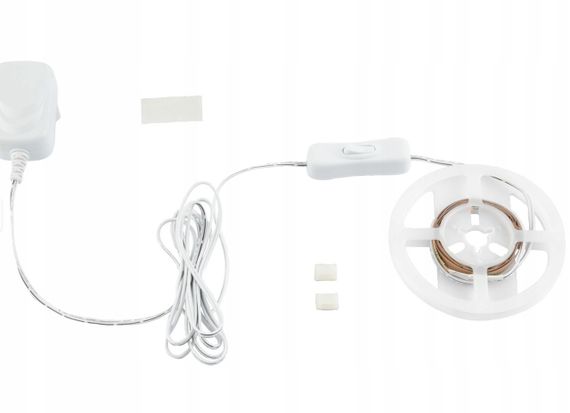 Стрічка світлодіодна RGB 1 м + джерело живлення з перемикачем, Livarno, Німеччина | Зображення 3