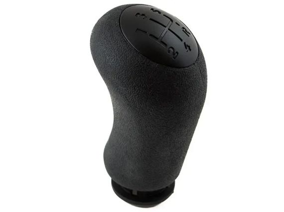 Renault Megane II (від 2002-) ручка КПП перемикання передач 5 ступка чорна, 8200079112 Рено Меган 2
