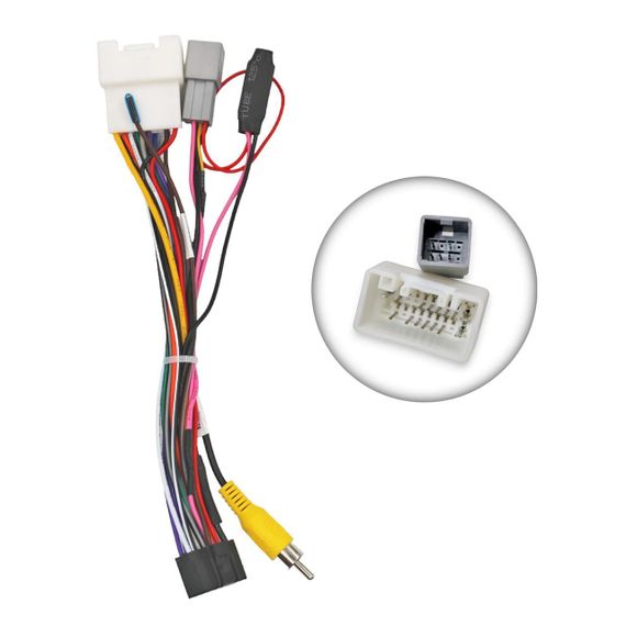 Перехідник живлення серії QIV з адаптером CAN-BUS для Mitsubishi QBR-W MS-1036 (дрот)