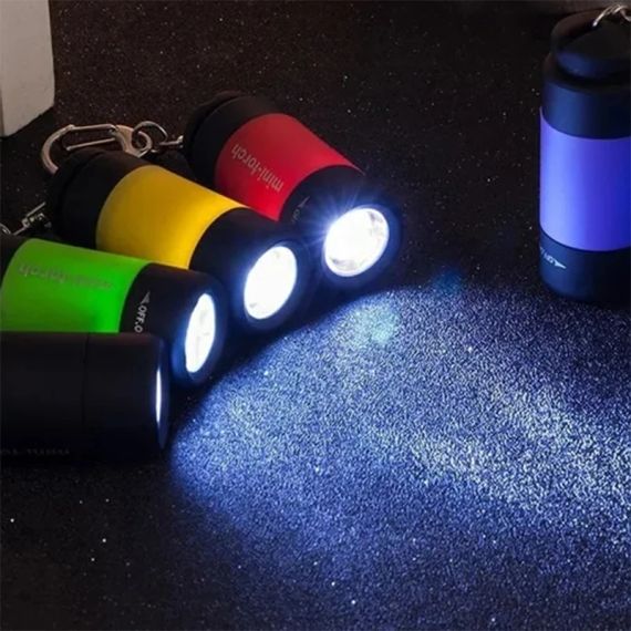 Світлодіодний мікрокишеньковий USB-акумуляторний брелок-ліхтарик StoneGo | Зображення 9