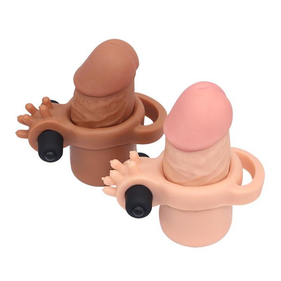 Вібронасадка на член Pleasure X-Tender Vibrating Penis Sleeve #1 Sex Aura | Зображення 1