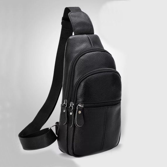 Чоловіча плечова сумка слінг, Сумки слінг чоловічі крос боді, Чоловіча сумка через плече нагрудна SJ-94 | Зображення 2