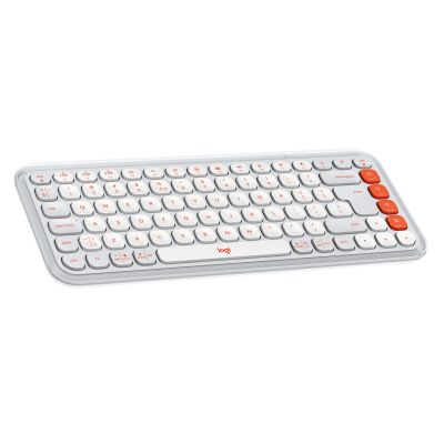 Клавиатура Logitech POP Icon Keys Bluetooth UA Off-White (920-013072)