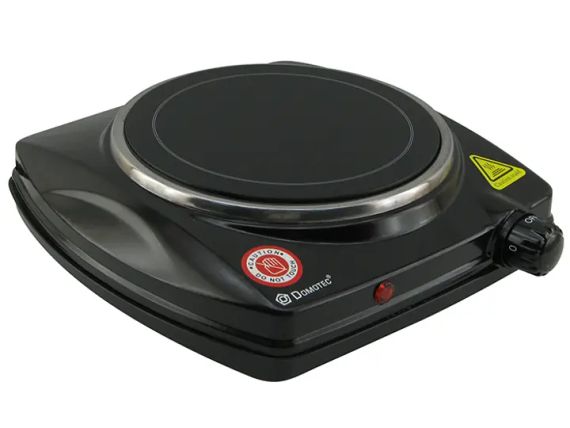 Плита инфракрасная Domotec MS-5851, настольная одноконфорочная электроплита для всех типов посуды | Зображення 1