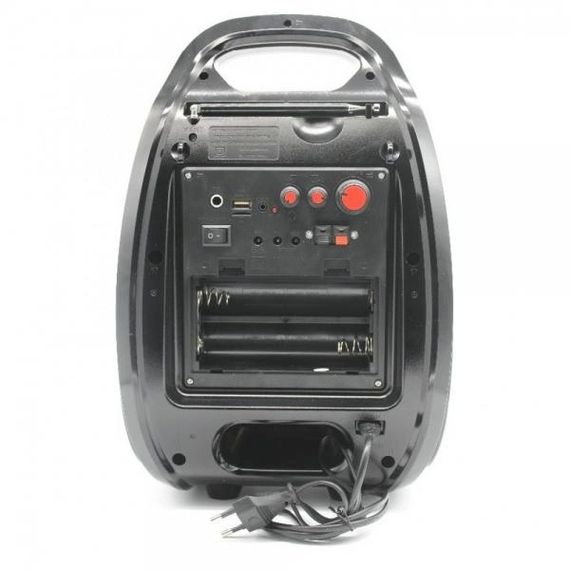 Портативна колонка XPRO RX 820BT валіза 30Вт, USB, SD, FM радіо, Bluetooth, 1 мікрофон, ДУ чорна (RX820BT_1513) | Зображення 3