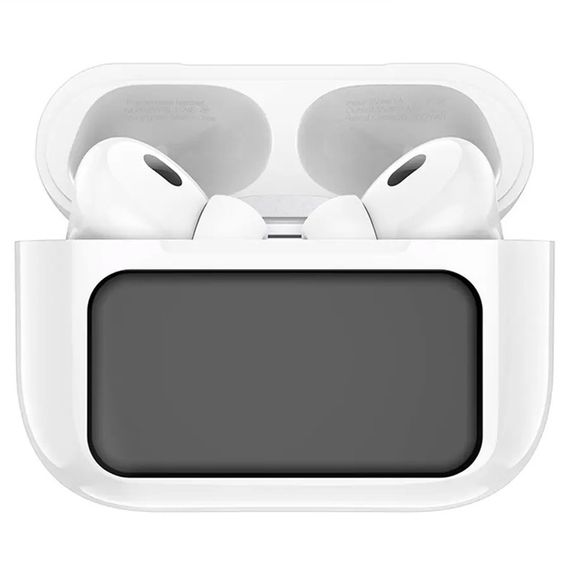 Беспроводные TWS наушники BOROFONE BW76 Brocade with Touch Screen and ANC White | Зображення 4