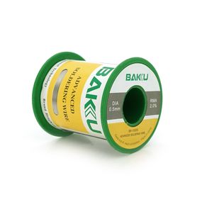 Припій BAKU дротяний Solder wire BK10005 100G DIA 0, 5mm (100g)