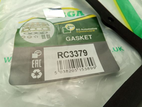Прокладка клапанної кришки ВАЗ 2101, BGA (RC3379) (2101-1003270) | Зображення 2