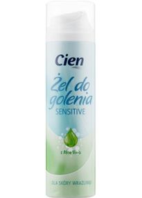 Гель для бритья женский Cien Sensitive Aloe Vera 200мл