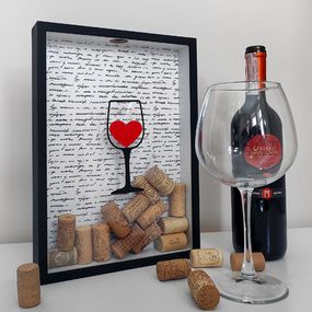 Копилка для винных пробок I like wine 30,5х21,5х4 см (VIN_20A005)