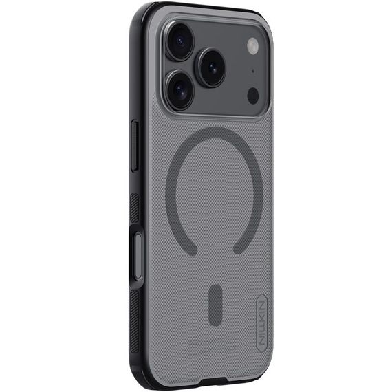 Чохол Nillkin Matte Magnetic Pro для Apple iPhone 17 Pro (6.3") Transparent black