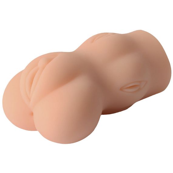 МАСТУРБАТОР "Mesa Pussy S" вагіна-анус без вібрації Sex Aura | Зображення 1
