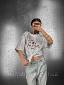 Женская футболка Rich white ДЛ7305