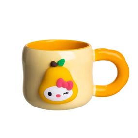 Чашка фарфоровая с магнитом Sanrio 400 (мл) подарочная кружка прикольная чашка для детей на подарок Бежевый FM-37A