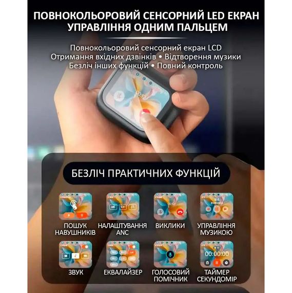 Хорошие беспроводные наушники для компьютера LX-10 TWS Earbuds, Беспроводные UX-433 наушники touch | Зображення 5