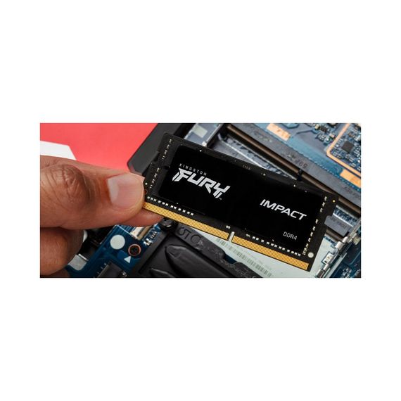 Модуль пам'яті для ноутбука SoDIMM DDR4 16GB 3200 MHz Impact Kingston Fury (ex.HyperX) (KF432S20IB/16) | Зображення 6