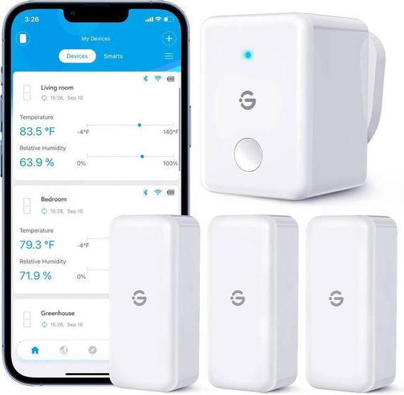 Умный wi-fi термометр гигрометр цифровой Govee Life | Зображення 4